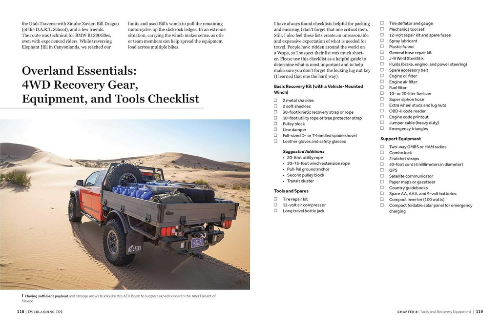 Overlanding 101: a Field Guide to Vehicle-Based Adventure Travel (Overland Journal)